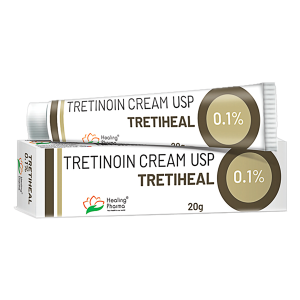 Tretiheal Cream 20gm (0.1%, 0.025%, 0.05%)